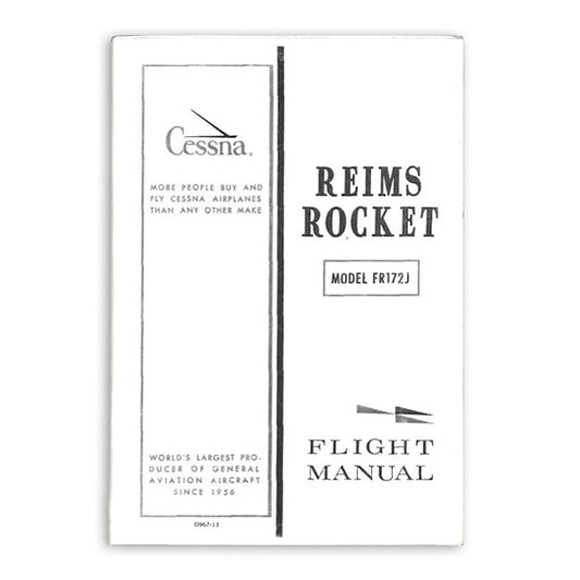Cessna FR172J Reims Rocket - POH
