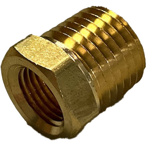 Pipe Thread Reducer Female 1/4 NPT - Male 1/8 NPT