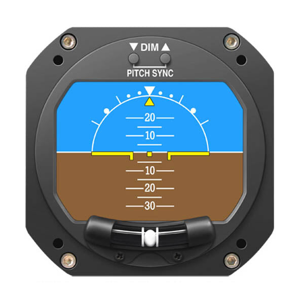 RC Allen RCA2610-3 Digital Attitude With Slip Ind, Battery, NVIS