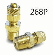 Brass Male Conn 268P-02X02