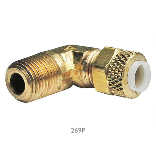 Brass Male Elbow 269P-04X02