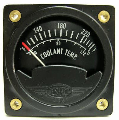 Westach 2-1/4 Square Coolant Temperature 100-260F 2A9-5 Non-TSO