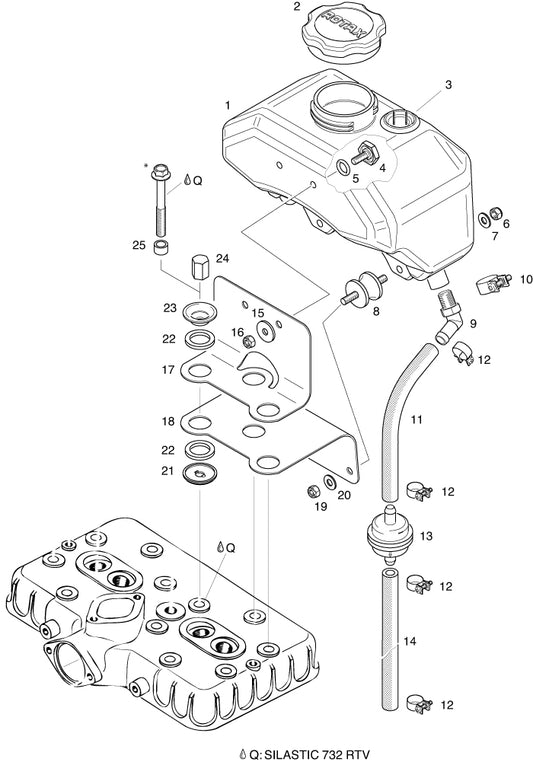 ROTAX 227-900 WASHER 6,2/20/2