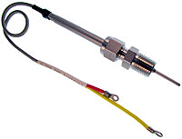 Alcor By Tempest 1/4 Inch EGT / TIT Probe Grounded .89 Ohm Type K