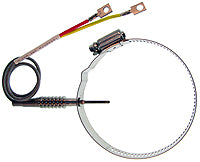 Alcor By Tempest Clamp 3-1/4 EGT / TIT Probe Grounded .85 Ohm Type K