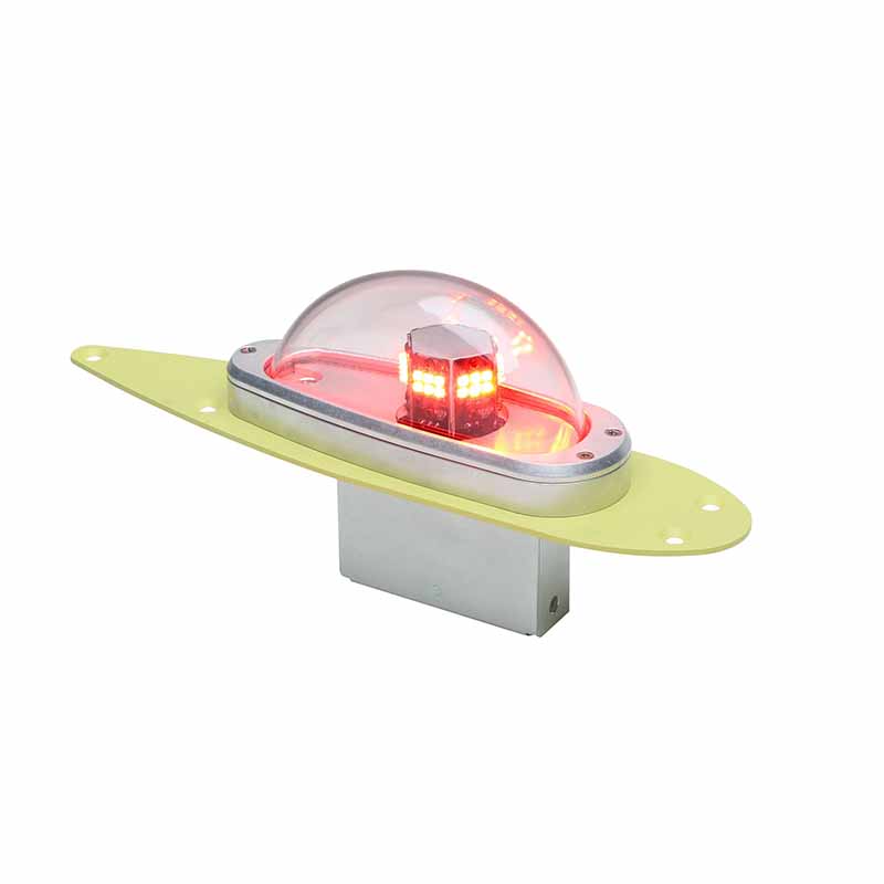 Whelen 01-0790852-5D LED Anti-Collision Light 5 Hole Mount Red Lower Mount