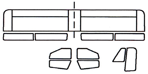 Ultralight Aerolite 103 Vertical Stabilizer Set