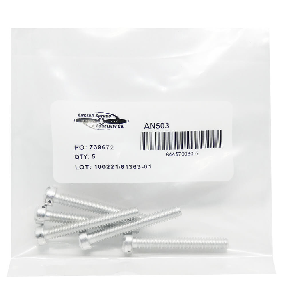 AN503-416-12 Screw (Pack Of 5)
