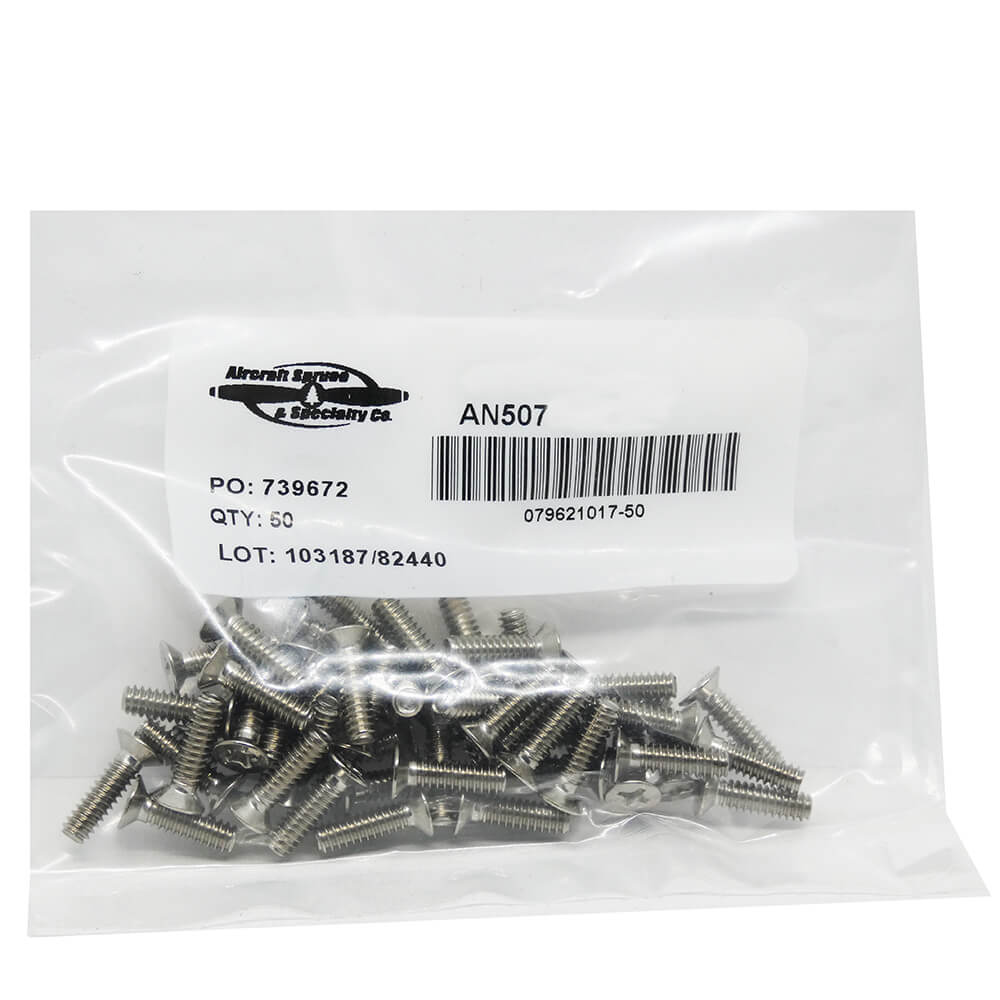 AN507-6R7 Screws MS24693S27 (Pack Of 50)