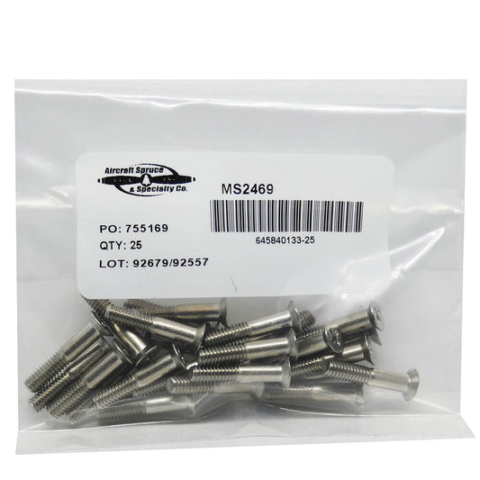 MS24694S12 Screw AN509-8R15 (Pack Of 25)