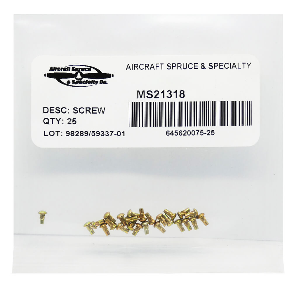 Screw AN535-4-5 / MS21318-22 (Pack Of 25)