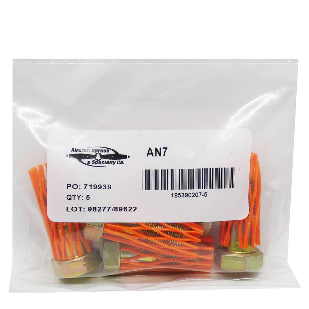 Bolt Undrilled AN7-12A (Pack Of 5)