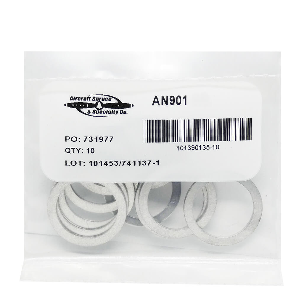 AN Gasket AN901-8A (Pack Of 10)