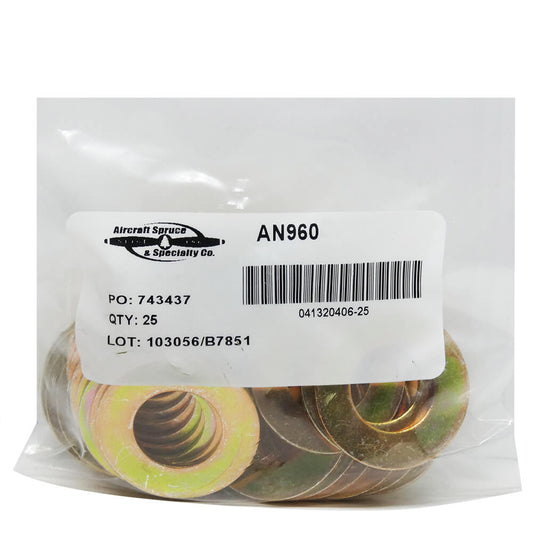 AN960C816 Stainless Washer (Pack Of 25)