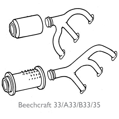 492-43 Bch Heater Muffler