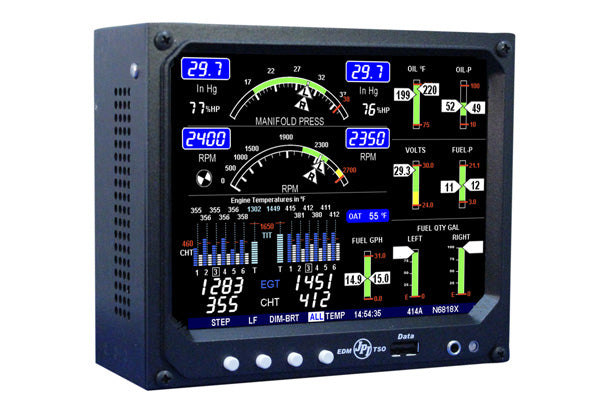 JPI EDM 960 7C Twin Engine Monitor System EDM-960-7C