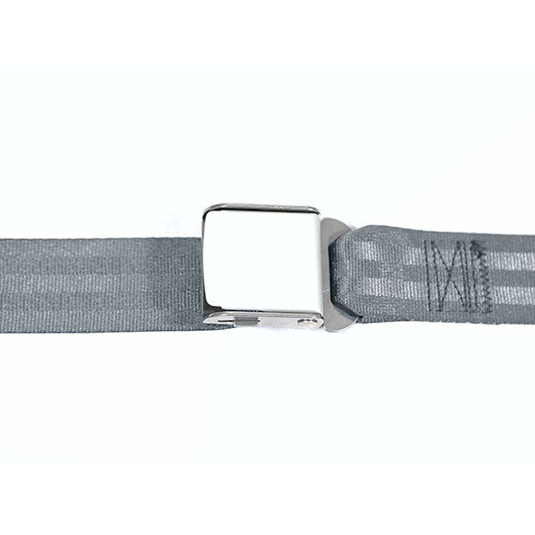 2-Pt Lap Belt Assembly Utility Seat Gray