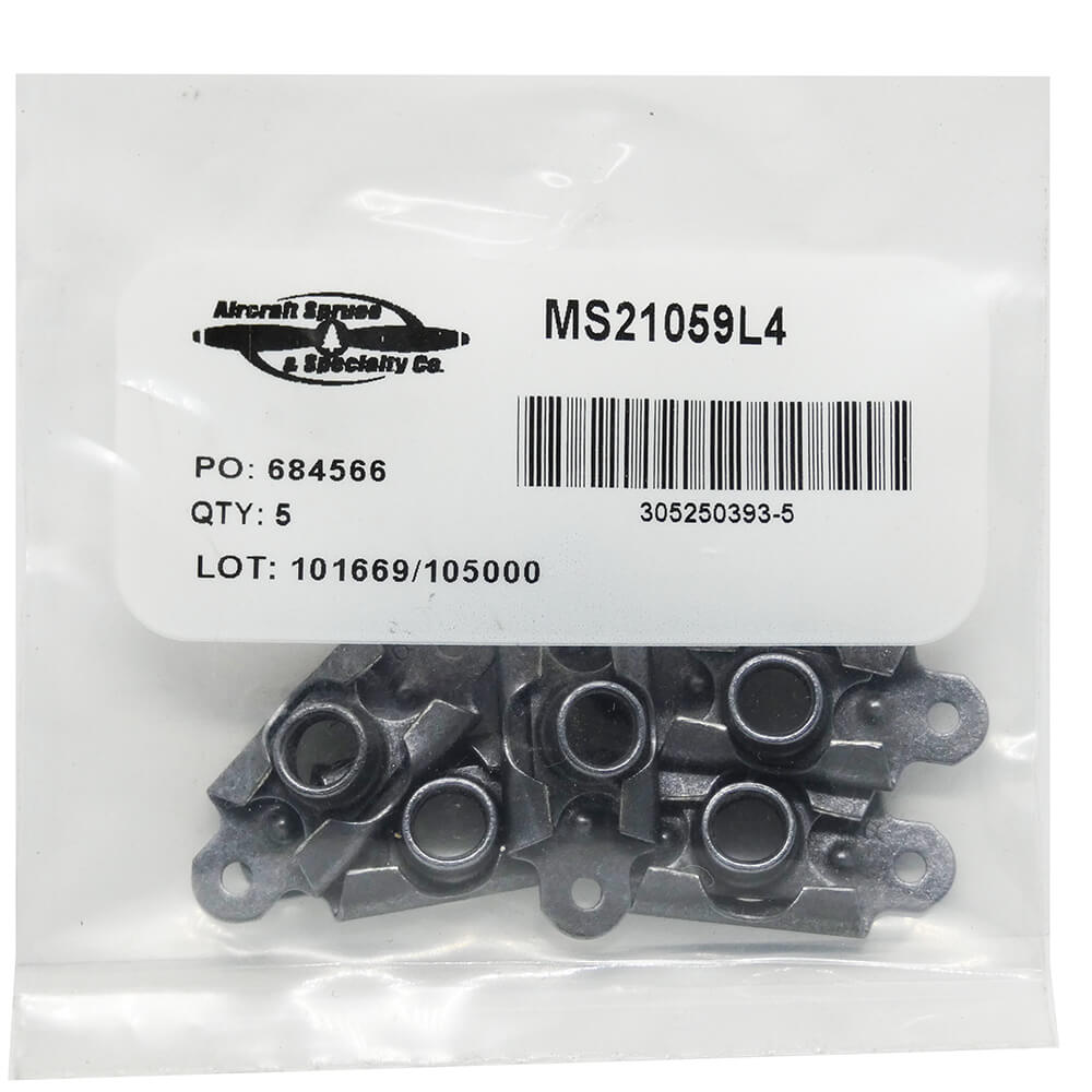Floating Anchor Nut F5000-4 (Pack Of 5)
