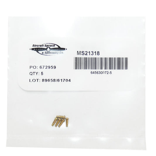 MS21318-2 Screw AN535-00-3 (Pack Of 5)