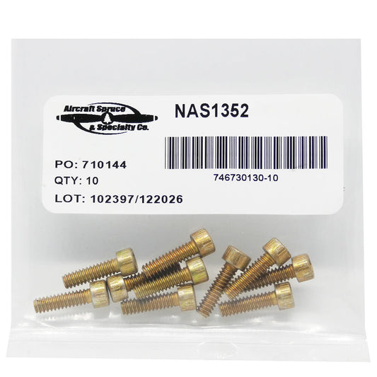 Socket Head Cap Screw Stainless Steel 6-32 1/2 (Pack Of 10)