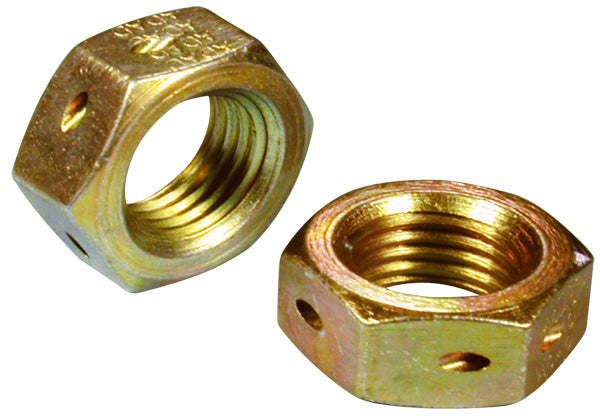 NAS509L7 Drilled Hex Nut