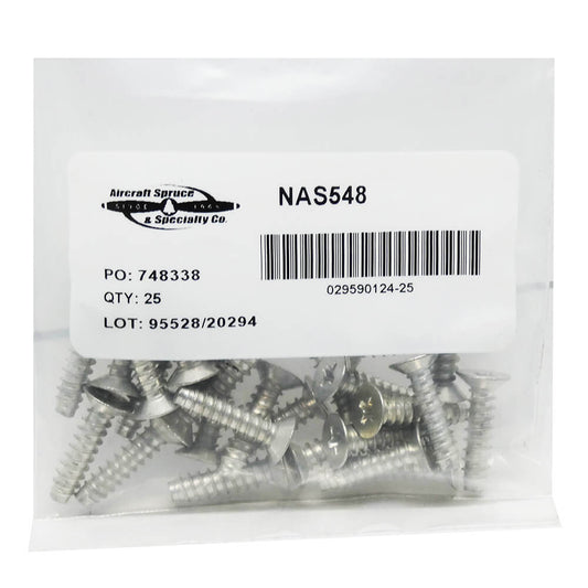Sheet Metal Screw NAS548-P8-12 (Pack Of 25)