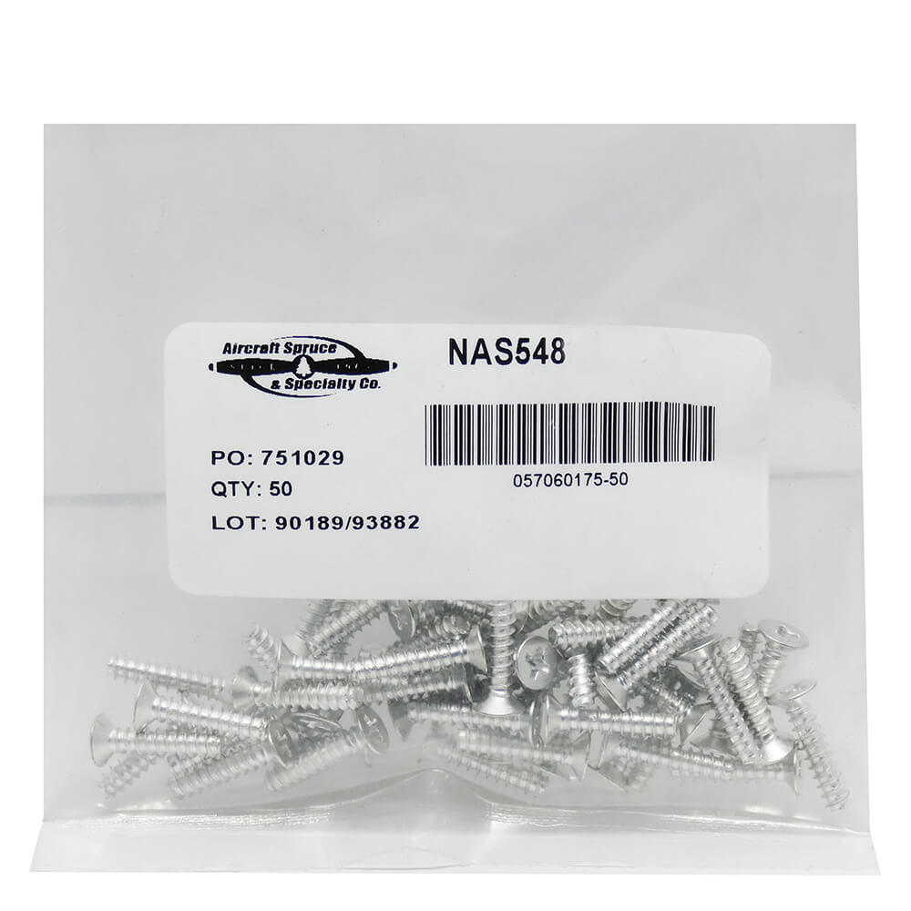 Sheet Metal Screw NAS548-P6-10 (Pack Of 50)