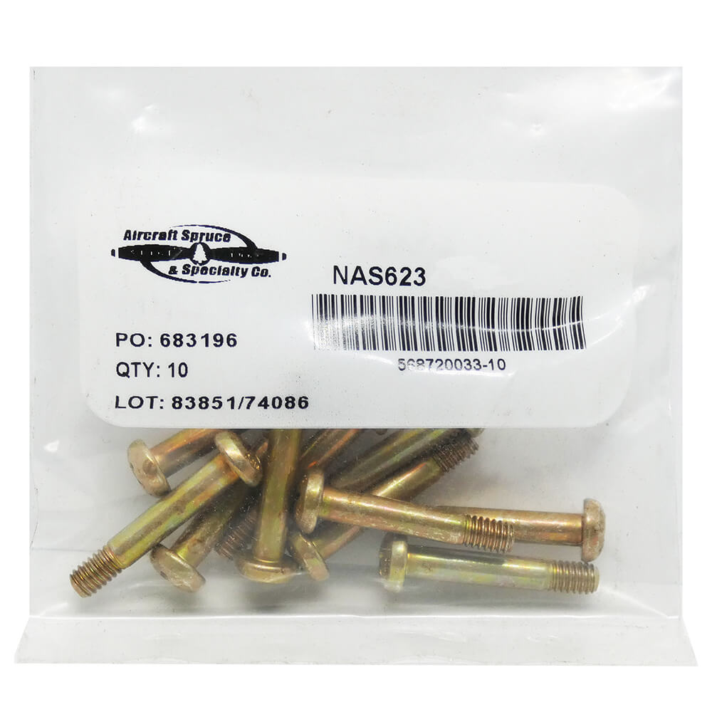 NAS623-3-16 Alloy Screw (Pack Of 10)