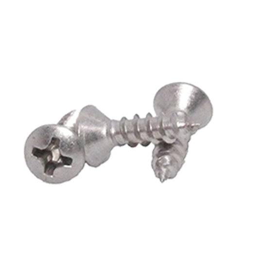 6X1/2-A-Ov-Ph-Stainless Steel Oval Stainless Steel Screw