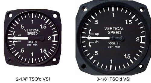 UMA 2-1/4 Vertical Speed Indicator 0-10 Ms TSO