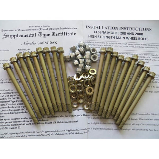 Airforms Inc. Bolt Kit -058 Hardware Only No Spacer - AFC-208BOLTKIT-058
