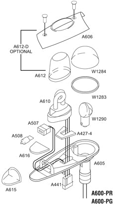 Whelen A606 Lens Retainer