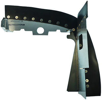 Airforms Inc. Baffle Assembly Powder Coated Black Seal - AF0450502-19-PCBK