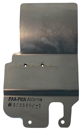 Airforms Inc. Baffle Assembly Forward Left Hand Bare - AF0755007-1-BR