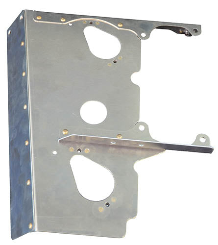 Airforms Inc. Baffle Assembly Left Hand Aft Vertical Powder Coated - AF0755040-3-PC