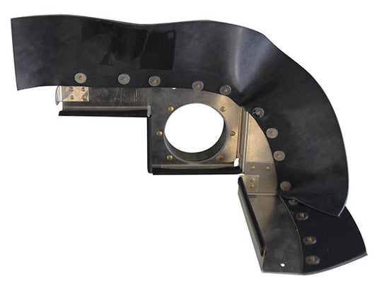 Airforms Inc. Baffle Assembly Powder Coated Black Seal - AF0755050-10-PCBK