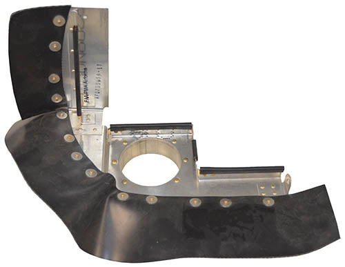 Airforms Inc. Baffle Assembly Powder Coated Black Seal - AF0755050-11-PCBK