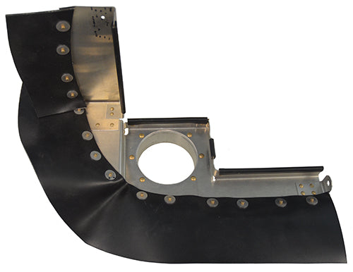 Airforms Inc. Baffle Assembly Powder Coated Black Seal - AF0755052-1-PCBK