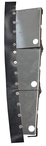 Airforms Inc. Baffle Rocker Assembly Powder Coated - AF1250100-8-PCBK