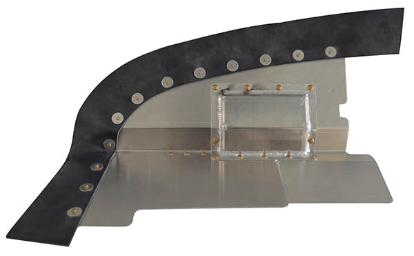 Airforms Inc. Baffle Left Hand Forward Assembly Bare - AF1250927-1-BRBK
