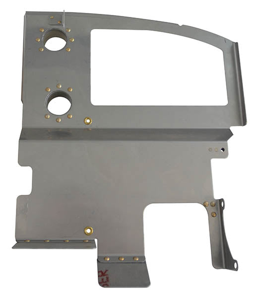Airforms Inc. Baffle Assembly Rear Vertical Powder Coated - AF1255008-20-PC
