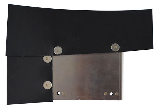 Airforms Inc. Baffle Assembly Left Hand Forward Center Bare Black Seal - AF1755039-9-BRBK