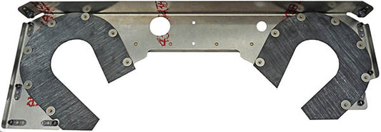 Airforms Inc. Baffle Rear Center Powder Coated Black Seal - AF2255025-1-PCBL
