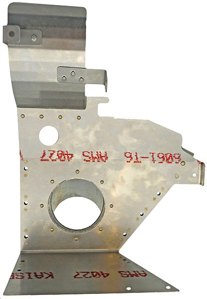 Airforms Inc. Baffle Right Hand Forward Inboard Powder Coated - AF2255029-3-PC