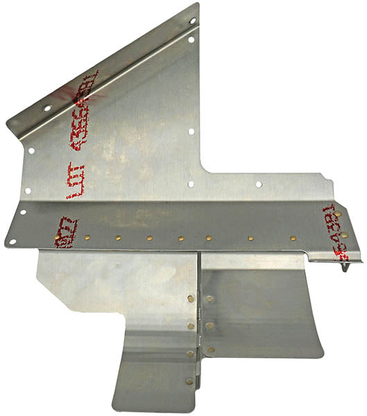 Airforms Inc. Baffle Right Hand Rear Bare Metal - AF2255030-1-BR