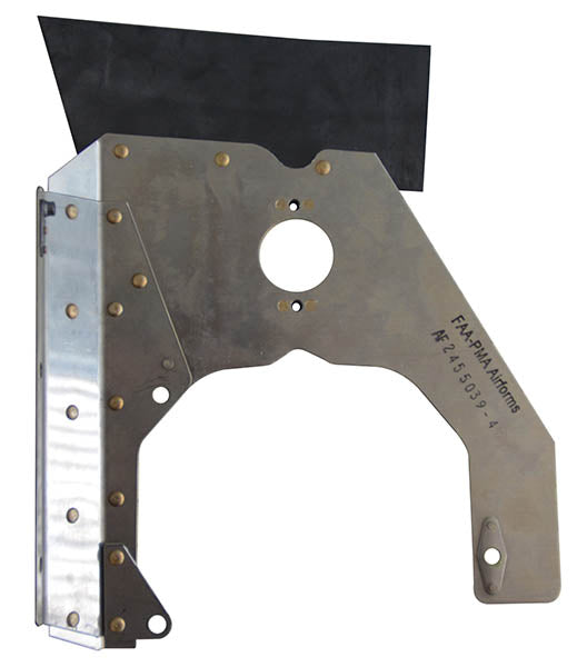 Airforms Inc. Baffle Assembly Rocker Cover Powder Coated - AF2455039-4-PCBK