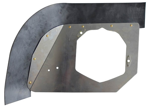 Airforms Inc. Rocker Cover Baffle Bare Blac - AF35343-000-BRBK
