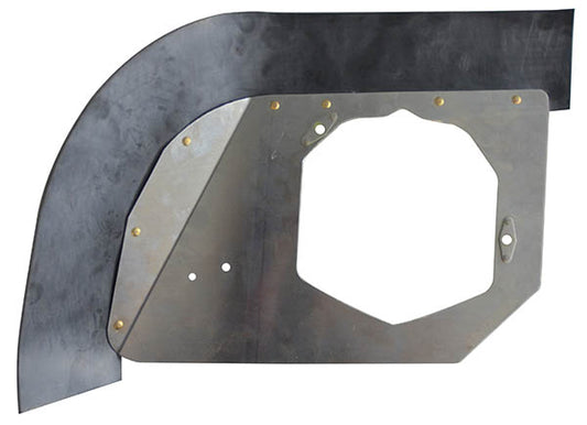 Airforms Inc. Rocker Cover Baffle Bare Blac - AF35343-000-BRBK