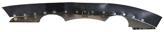 Airforms Inc. Rear Center Baffle Bare Black - AF35932-02-BRBK