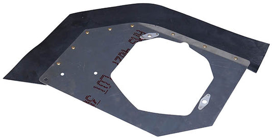 Airforms Inc. Rocker Cover Baffle Bare Blac - AF63093-00-BRBK